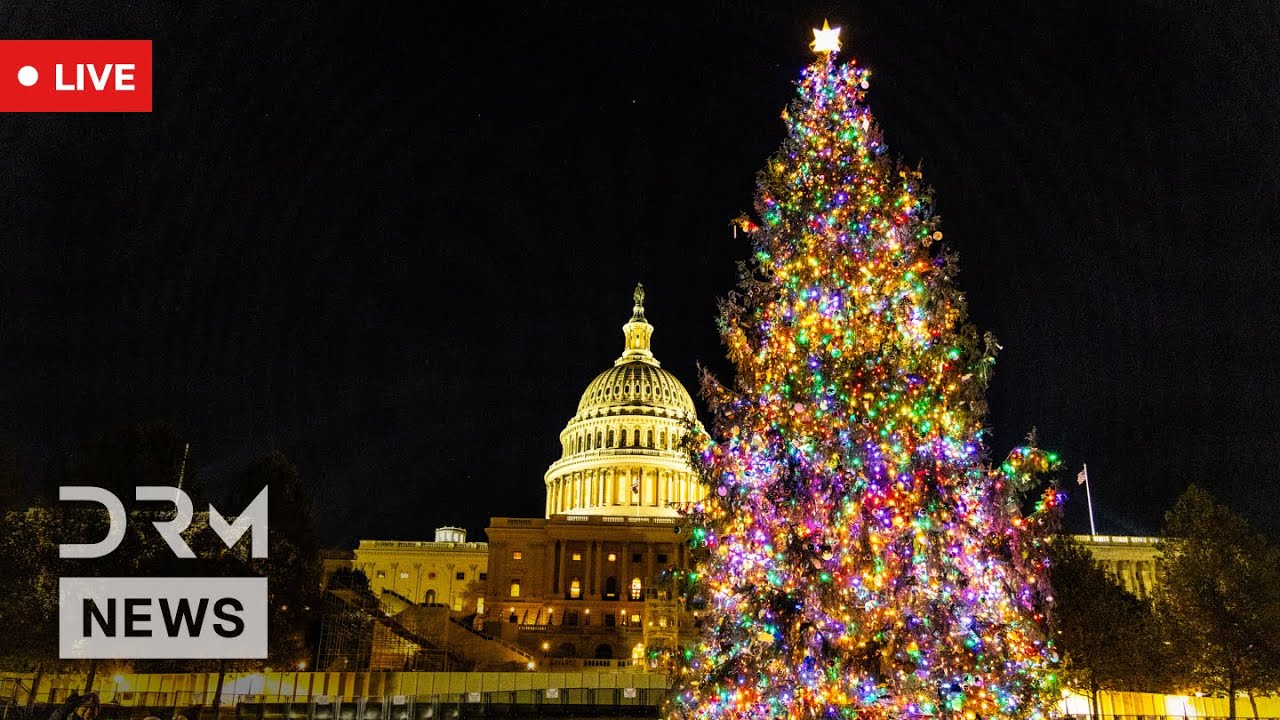 LIVE: U.S. Capitol Christmas Tree Lighting Ceremony 2025 | AQ1G