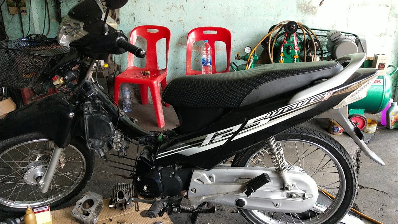 ประกอบชุดบน Honda Wave 125i บังลมครับ👨‍🔧✌