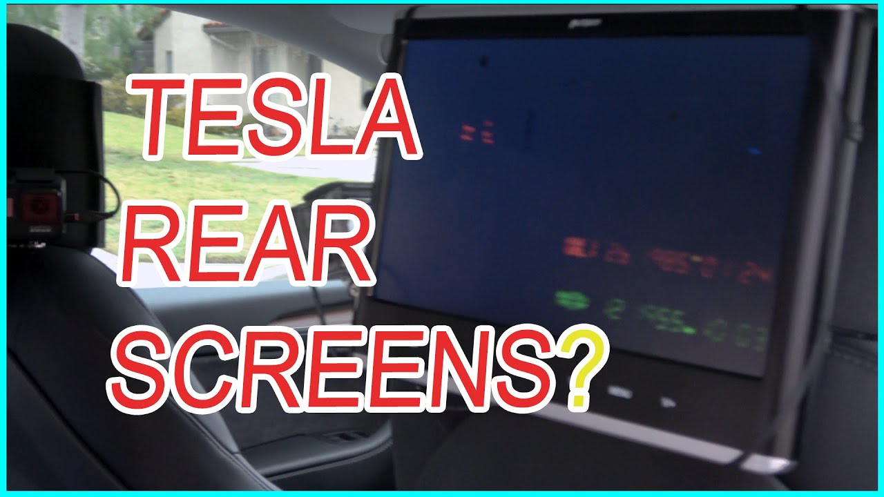 Tesla TV Screens | 12v relay Accessory Power | Don't Void Warranty