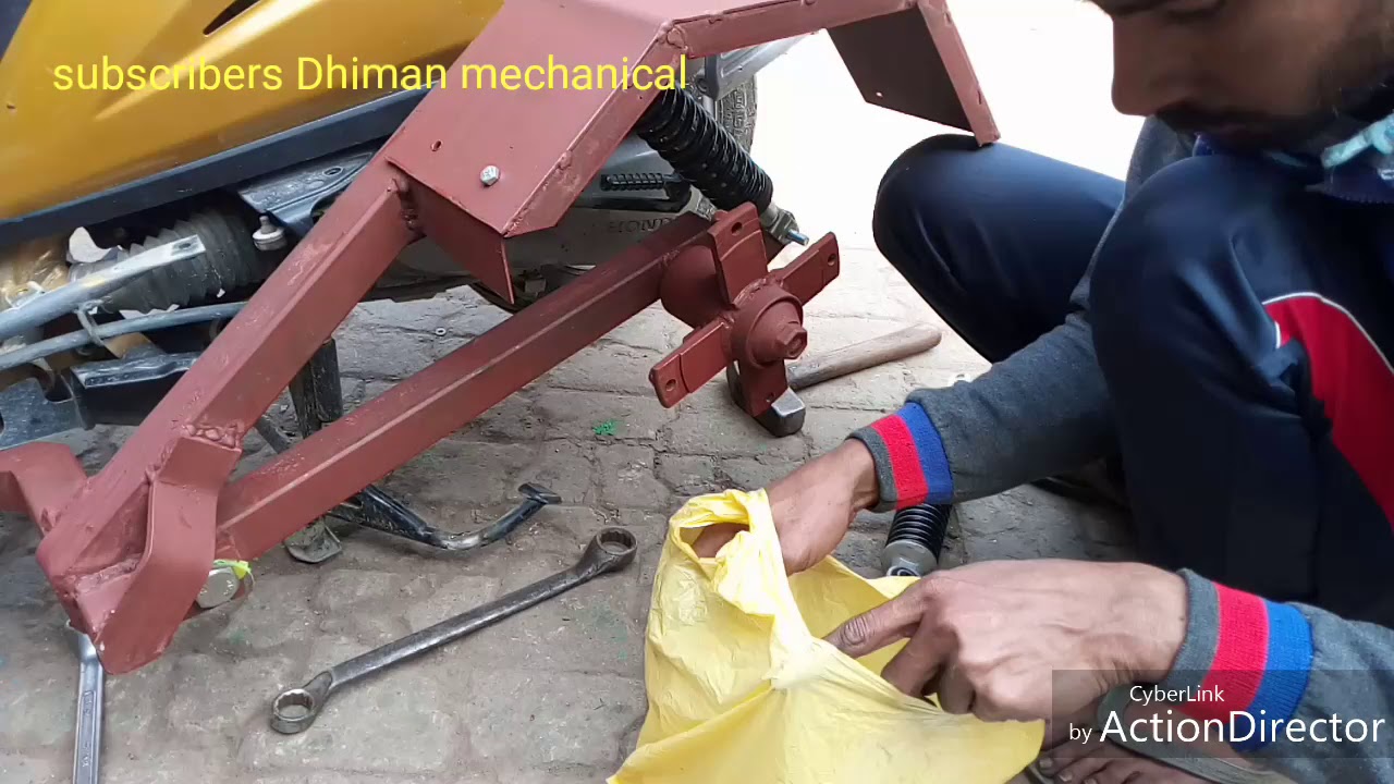 Honda Activa 5G handicapped side balance