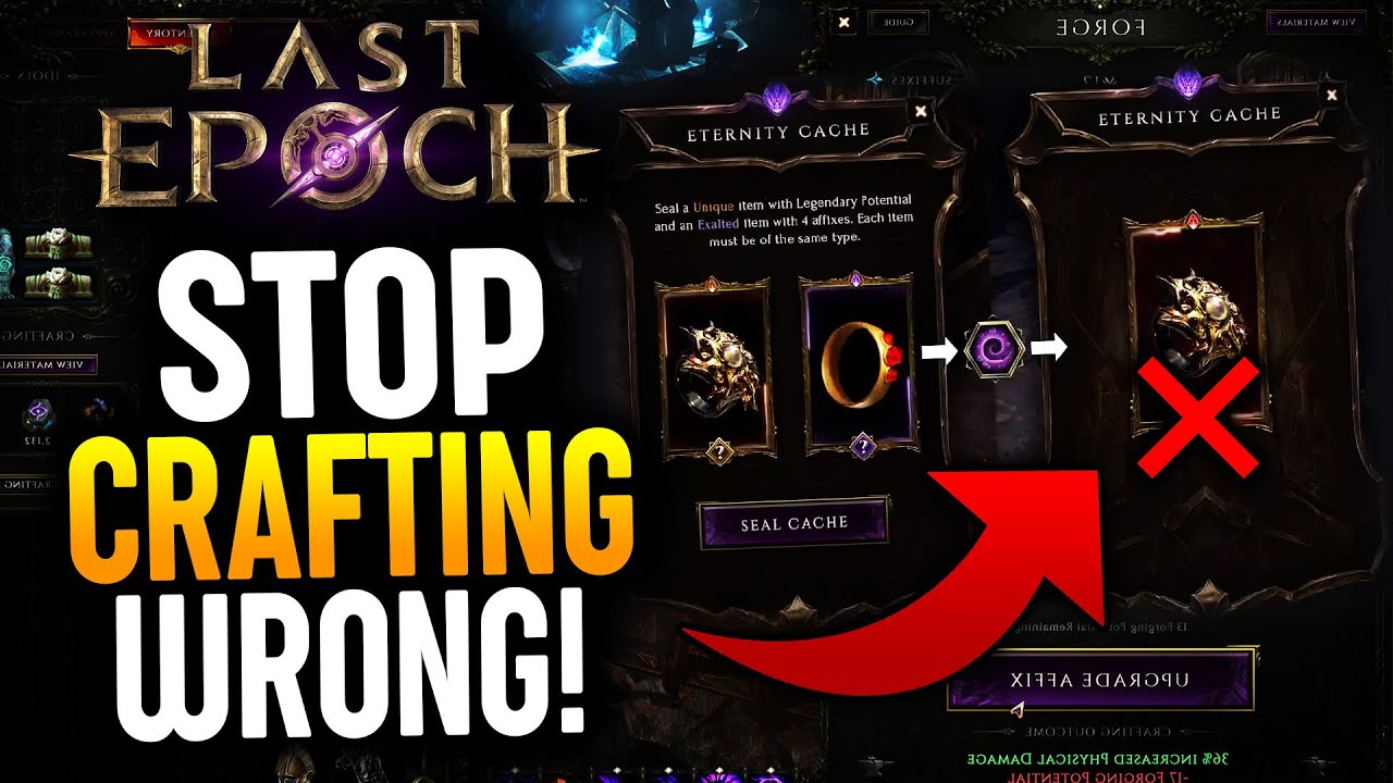 Избегайте этих 5 ошибок крафта в Last Epoch! (Советы и рекомендации)