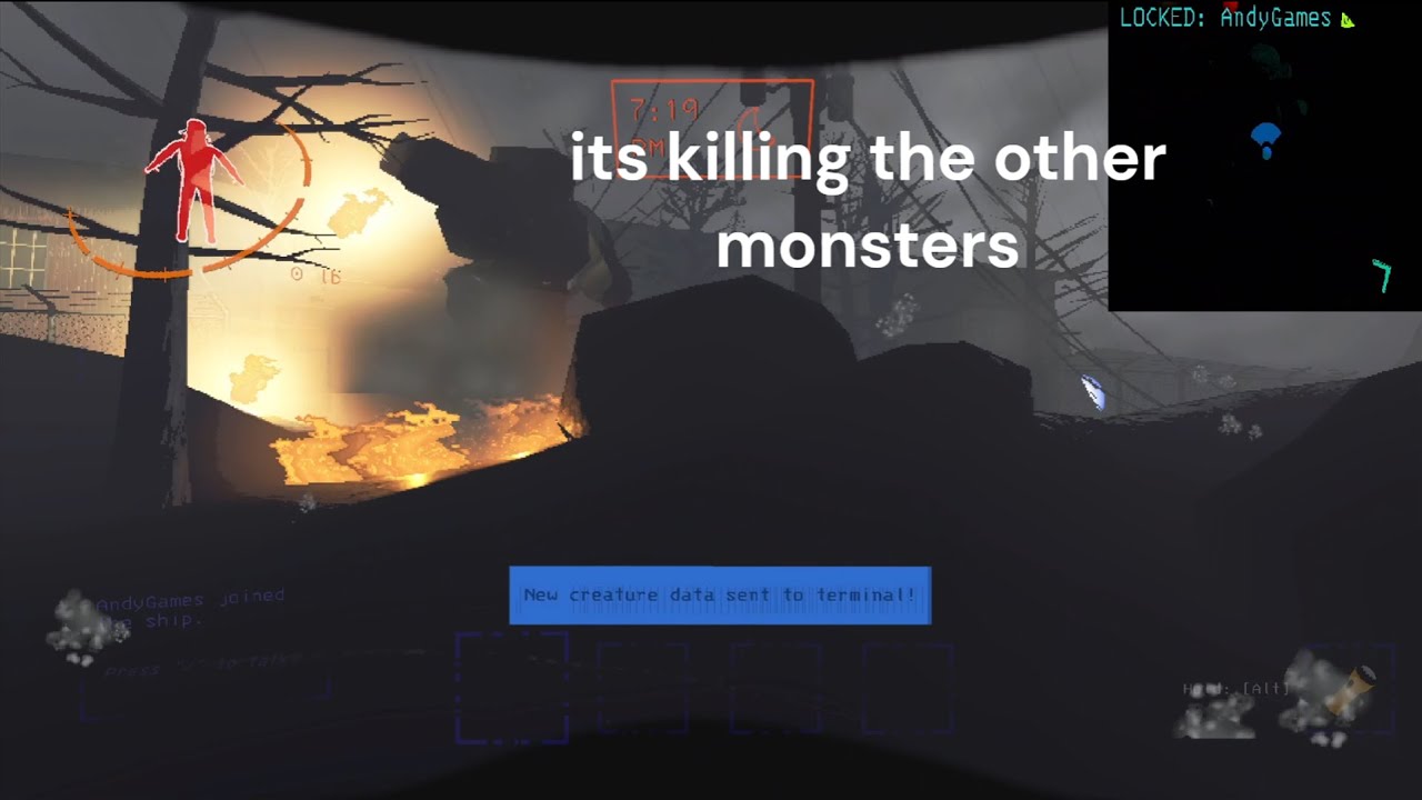 MY FIRST ENCOUNTER WITH THE OLD BIRD IN LETHAL COMPANY