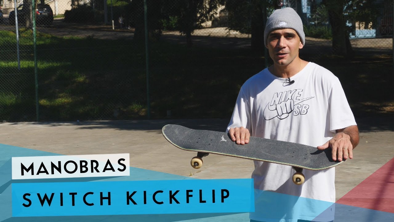 Switch 360 kickflip com Cezar Gordo | Como mandar sobreskate