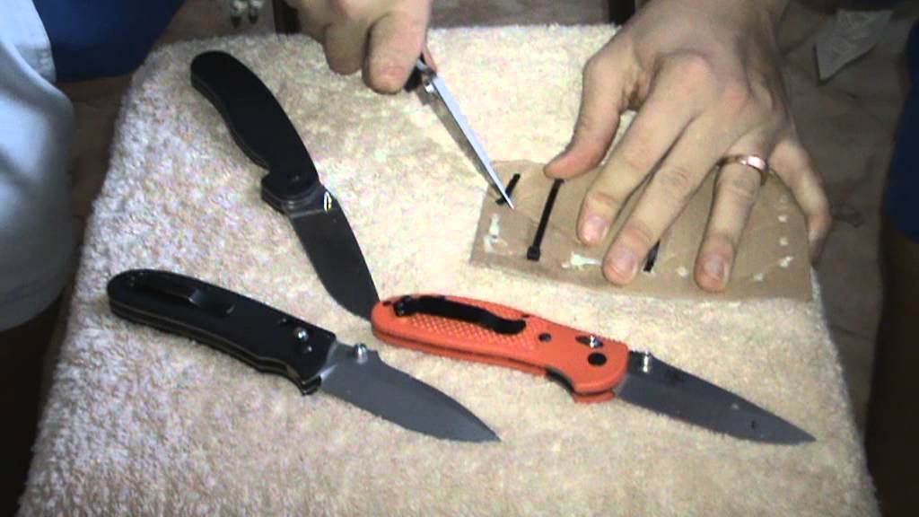 Spyderco Paramilitary2 vs Ontario Rat 1 vs Ganzo 704 vs Benchmade Griptilian