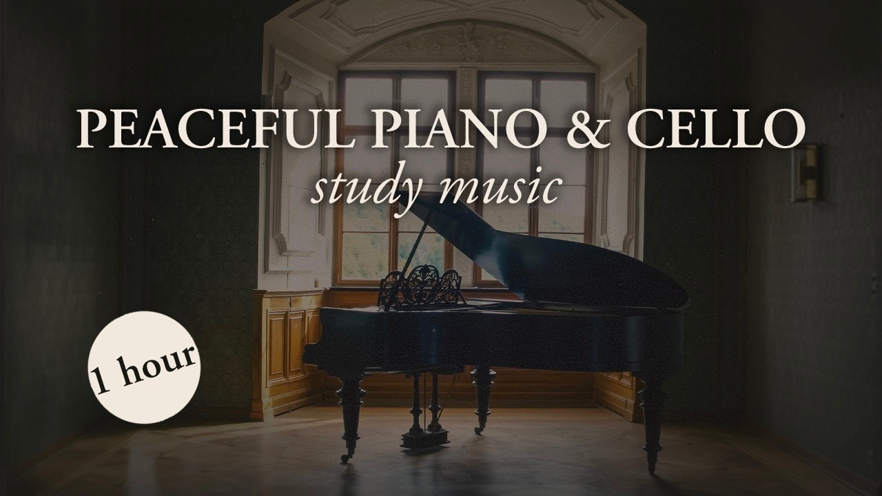 piano & cello | 1 hour study music | from the other room | let the world fade | focus