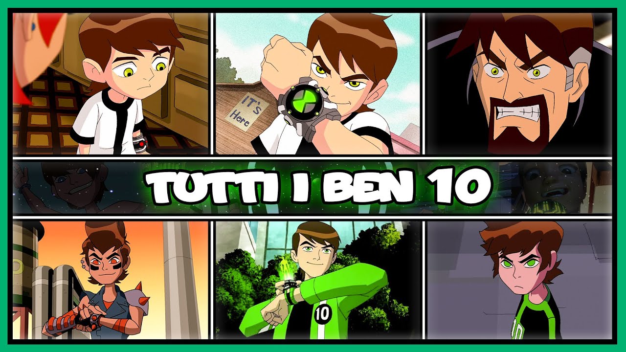 Tutte le versioni di Ben Tennyson - (Ben 10 ITA)