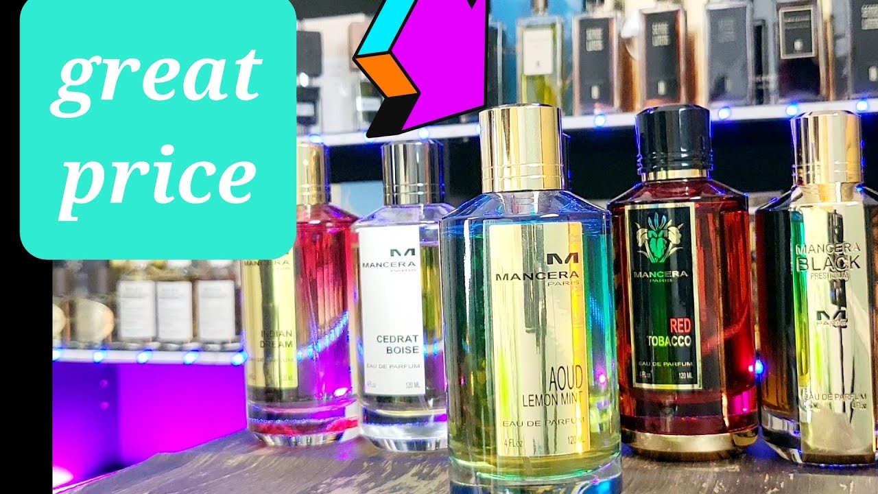 Aoud Lemon Mint Mancera fragrance-great one for great price