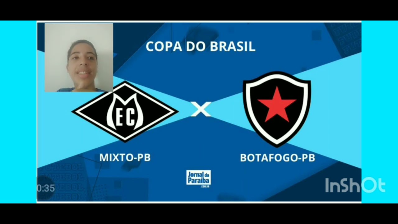 AMANHÃ vai ter Botafogo-PB x Mixtos na Copa do Brasil