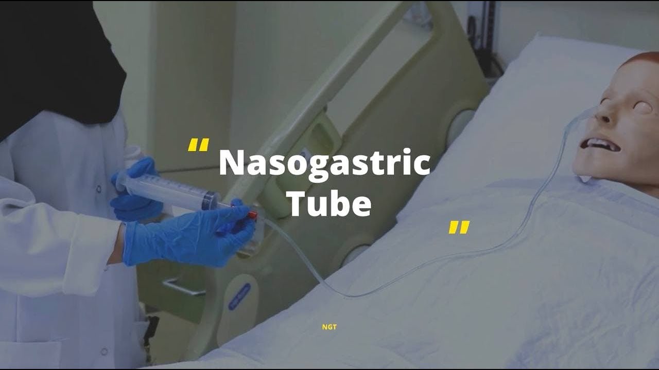 Nasogastric Tube DNT | الانبوب الانفي المعوي DNT