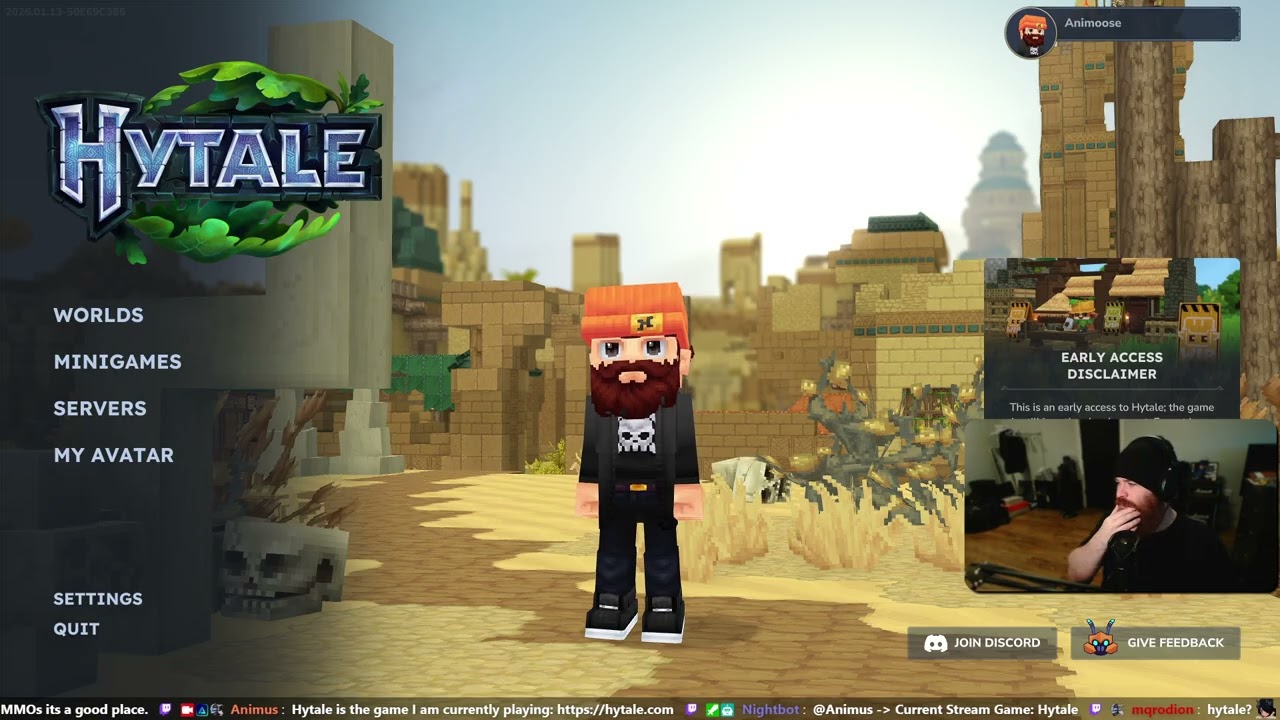 Is this the Minecraft you were looking for? ⚔️ Hytale