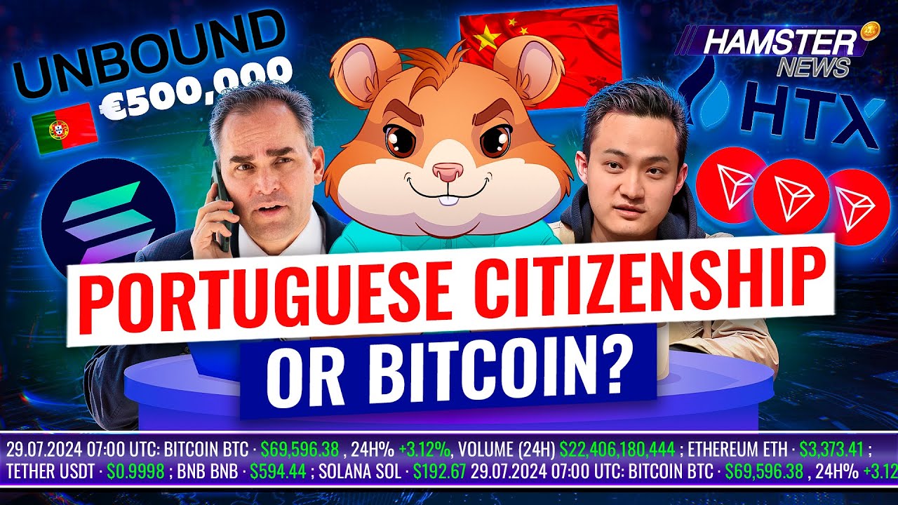 ВНЖ за биткоин в ЕС, крипто-соревнование Китая и США, падение мемкоинов ⚡️ Hamster News