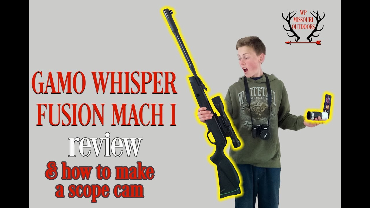 Gamo Whisper Fusion Mach1 (Review) And How To Make A Scope Cam