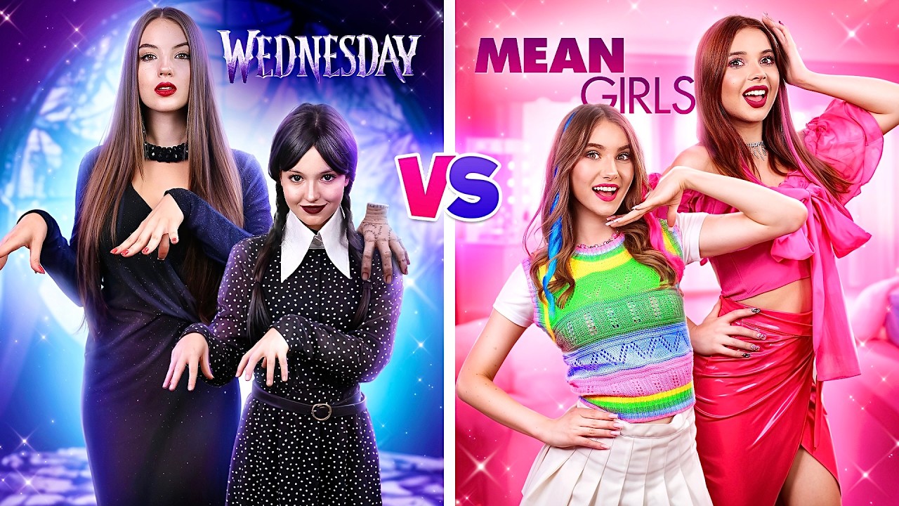 Girly Mama vs fiese Mama! Wednesday vs Enid – wer ist besser?