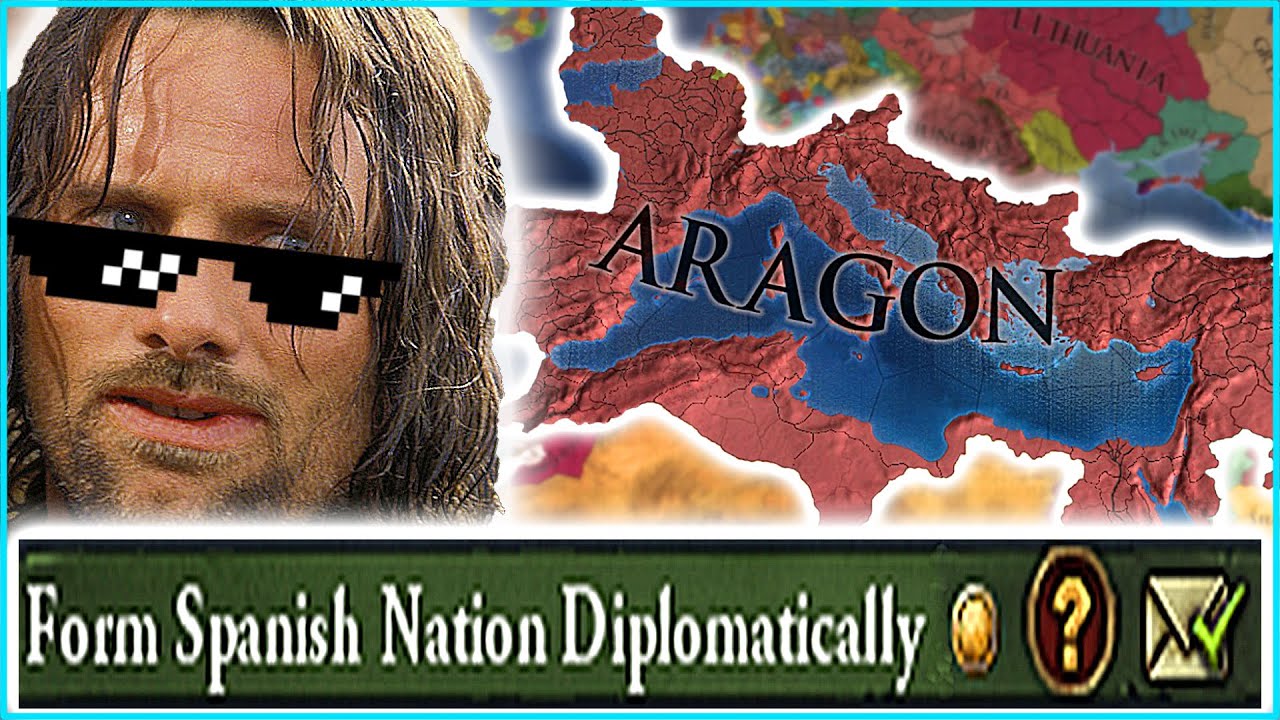 Form Spain & Restore Roman Empire Before 1600 ?!? EU4 Aragon Guide
