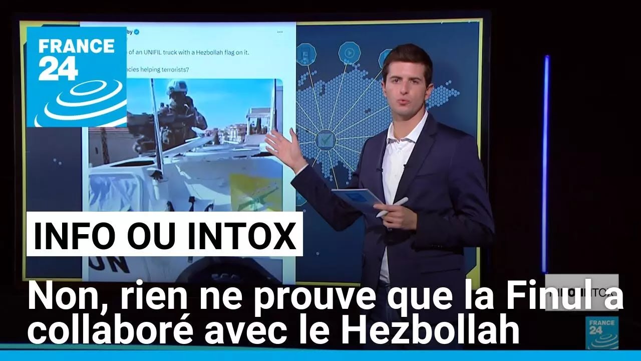 Non, rien ne prouve que la Finul a collaboré avec le Hezbollah • FRANCE 24