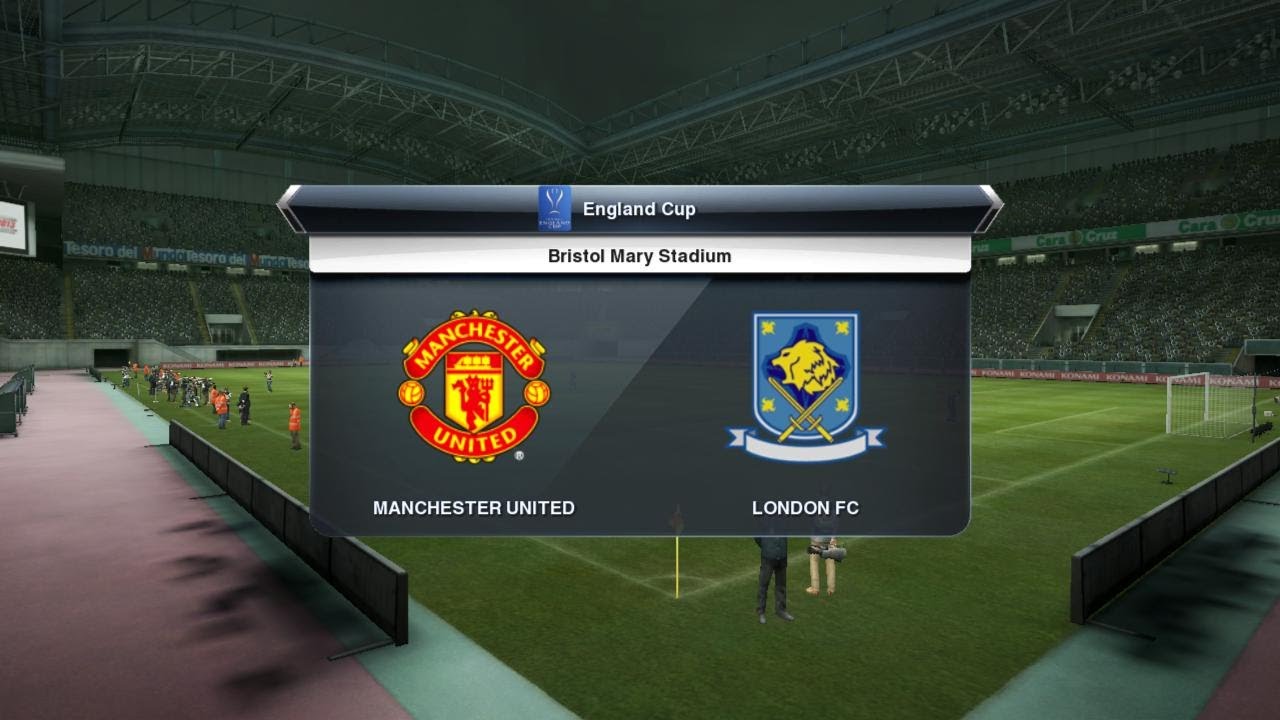 PES 2013 Master League Manchester United Rebuild Cup 3