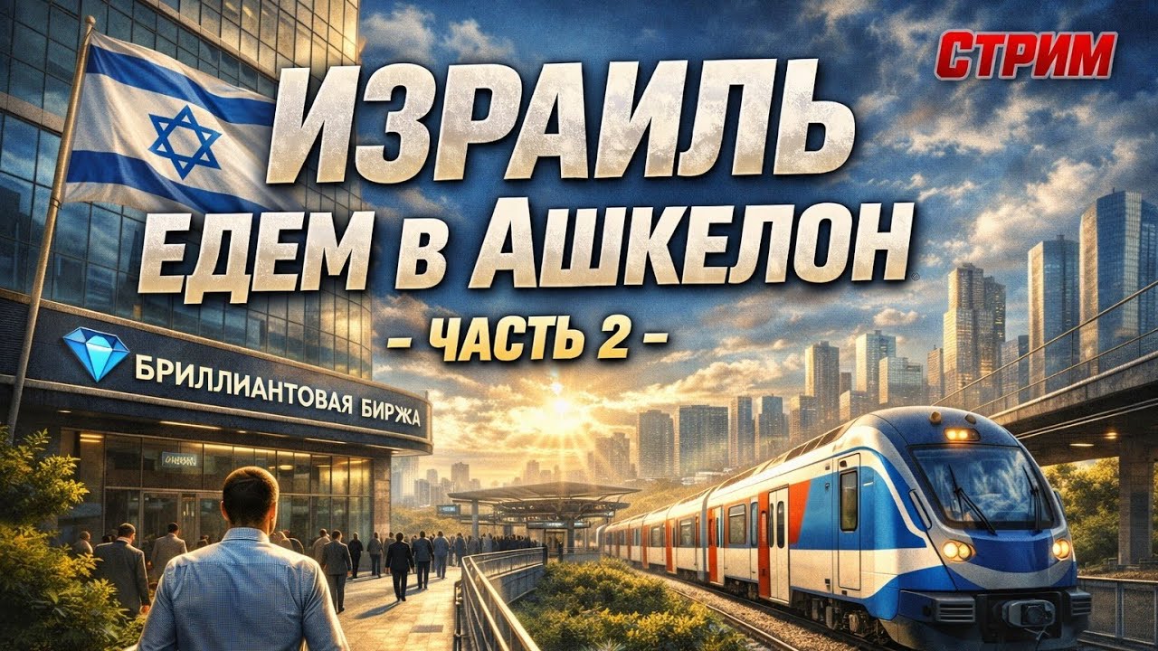 Израиль🇮🇱, Едем в Ашкелон - Часть 2