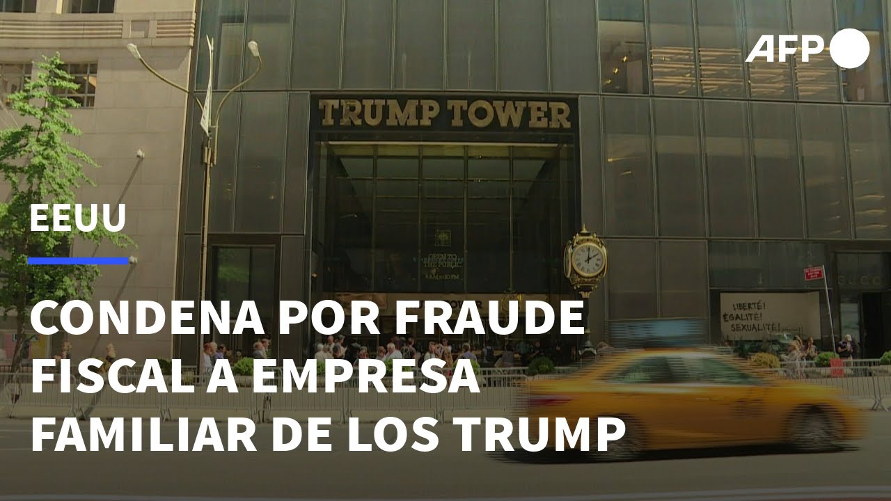 La Trump Organization hallada culpable por fraude fiscal en Nueva York | AFP
