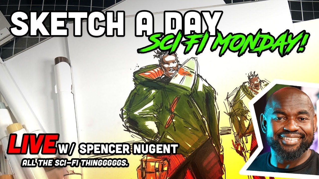 SKETCHADAY - CYBER MONDAY!
