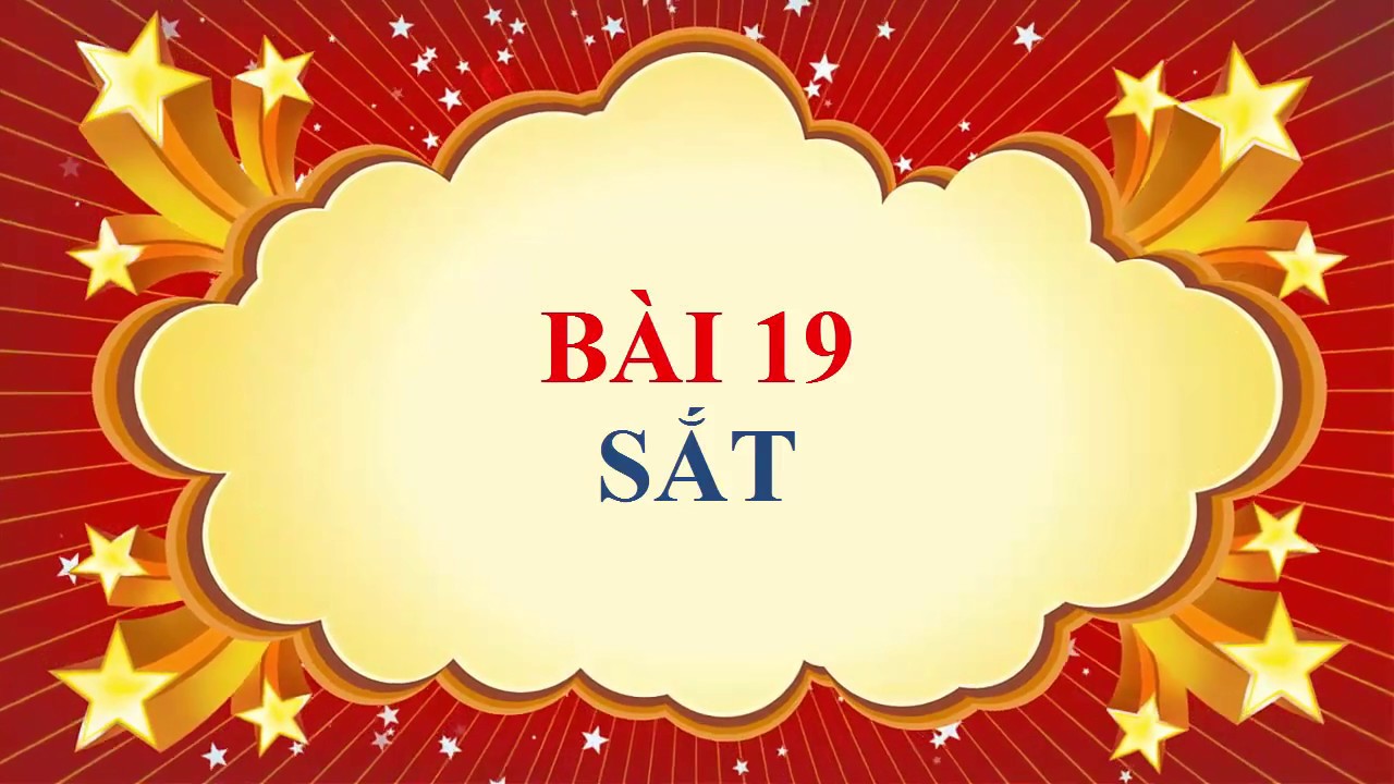 Hóa học lớp 9 - Bài 19 - Sắt ( Fe)