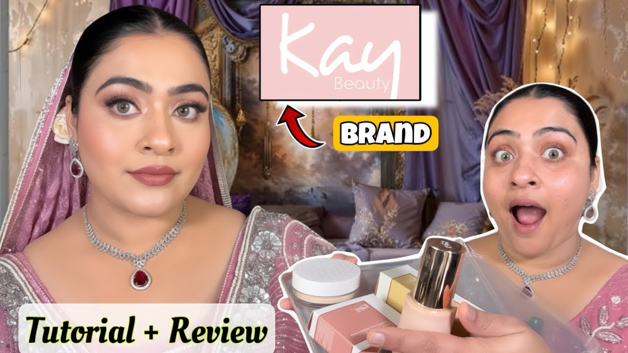 Свадебный макияж с использованием косметики Kay Beauty 😍 Видеоурок по одному бренду