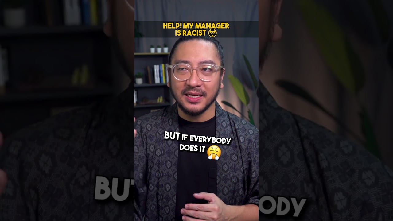 How to deal with my racist manager at work? #careeradvice #toxicworkplace #toxicboss