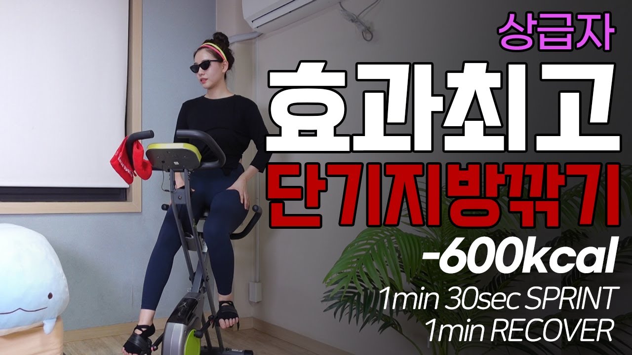 🔥 효과최고! 상급자용 🔥 단기에 지방빼고 싶은사람 오시오 -600kcal