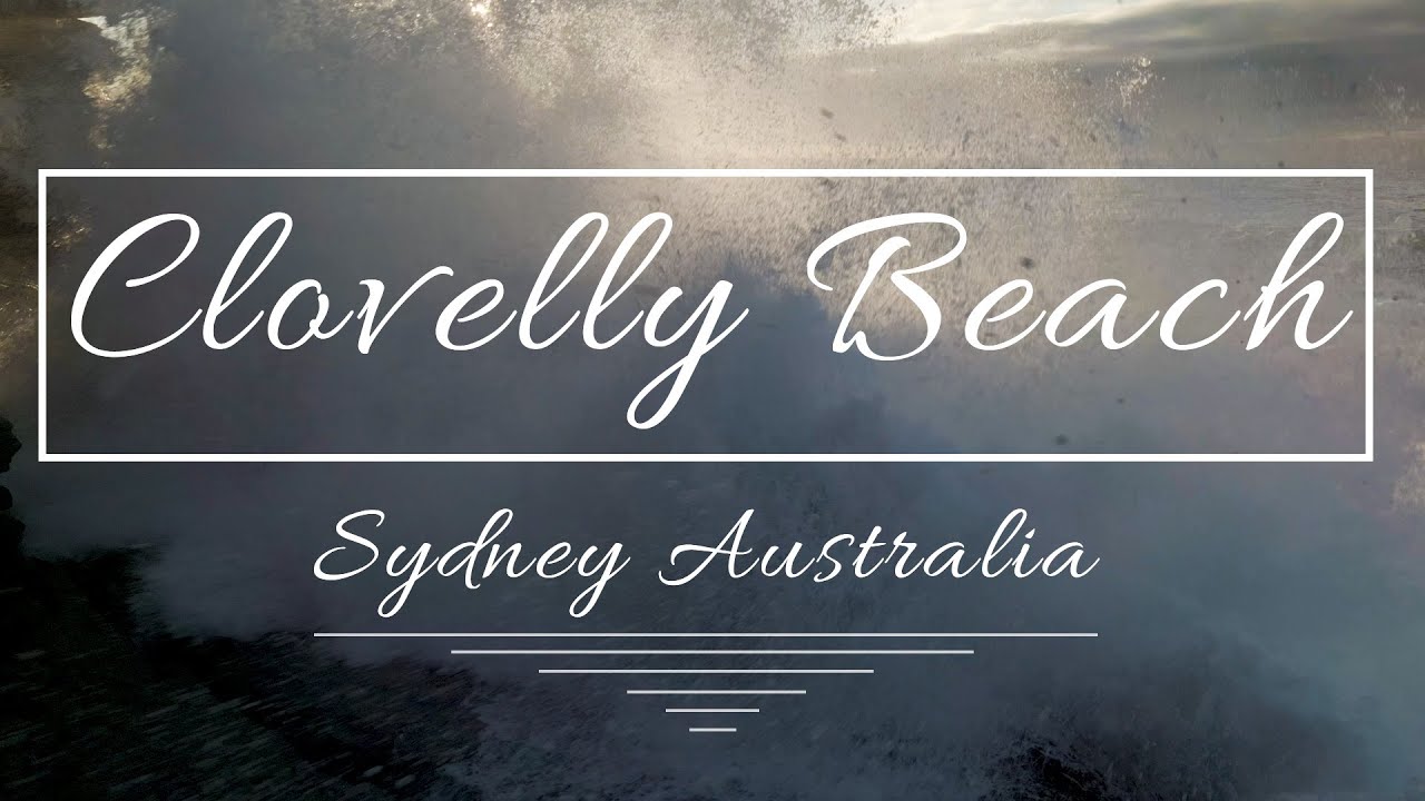 Clovelly Beach Sydney Australia by Drone