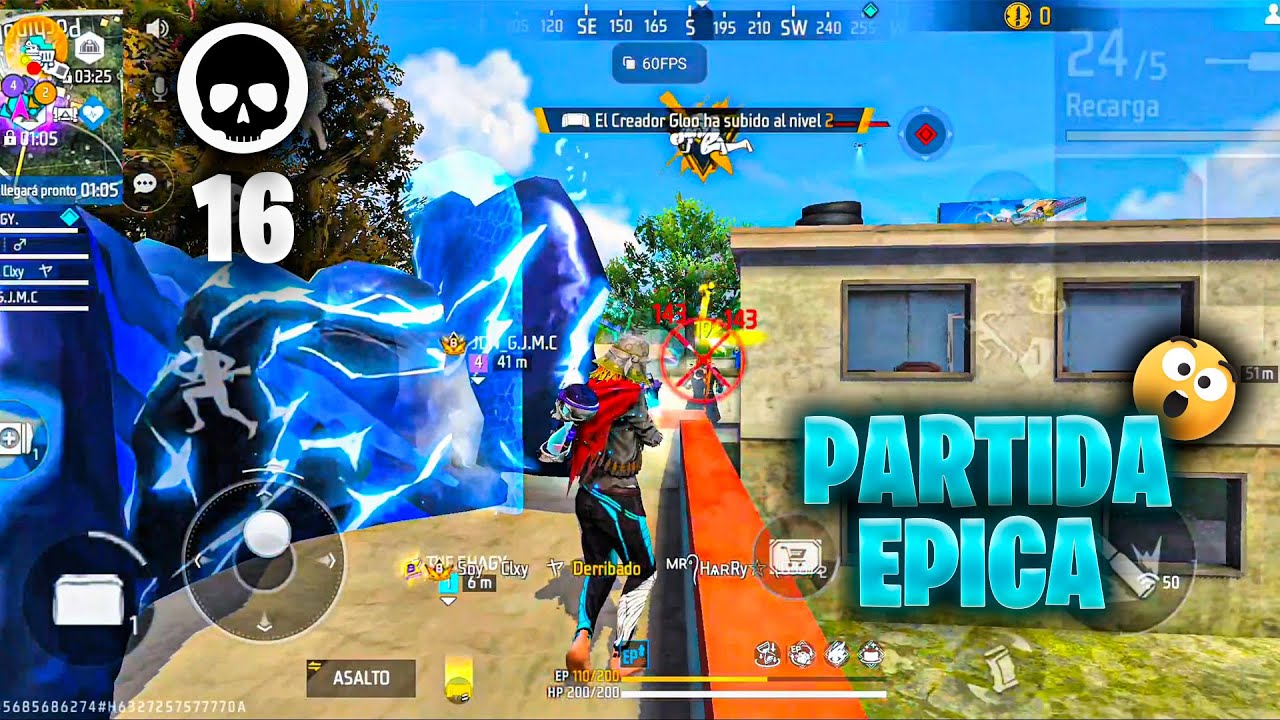 ASÍ SE ROMPE UNA PARTIDA 💣 | 16 Kills Épicas en FREE FIRE