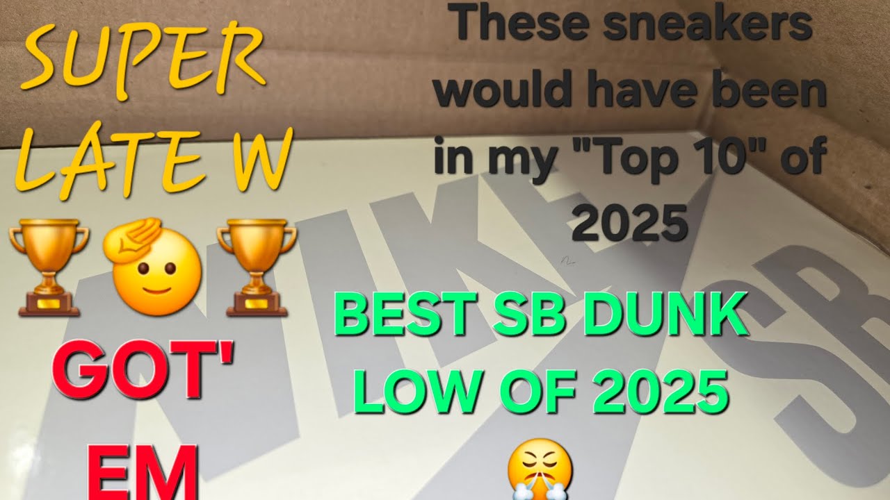 🙏🏾ОЧЕНЬ ПОЗДНЯЯ РАСПАКОВКА🙏🏾. 🏆ЛУЧШАЯ РАСПАКОВКА SB DUNK LOW 2025 ГОДА 🔥😤💯💯💯.