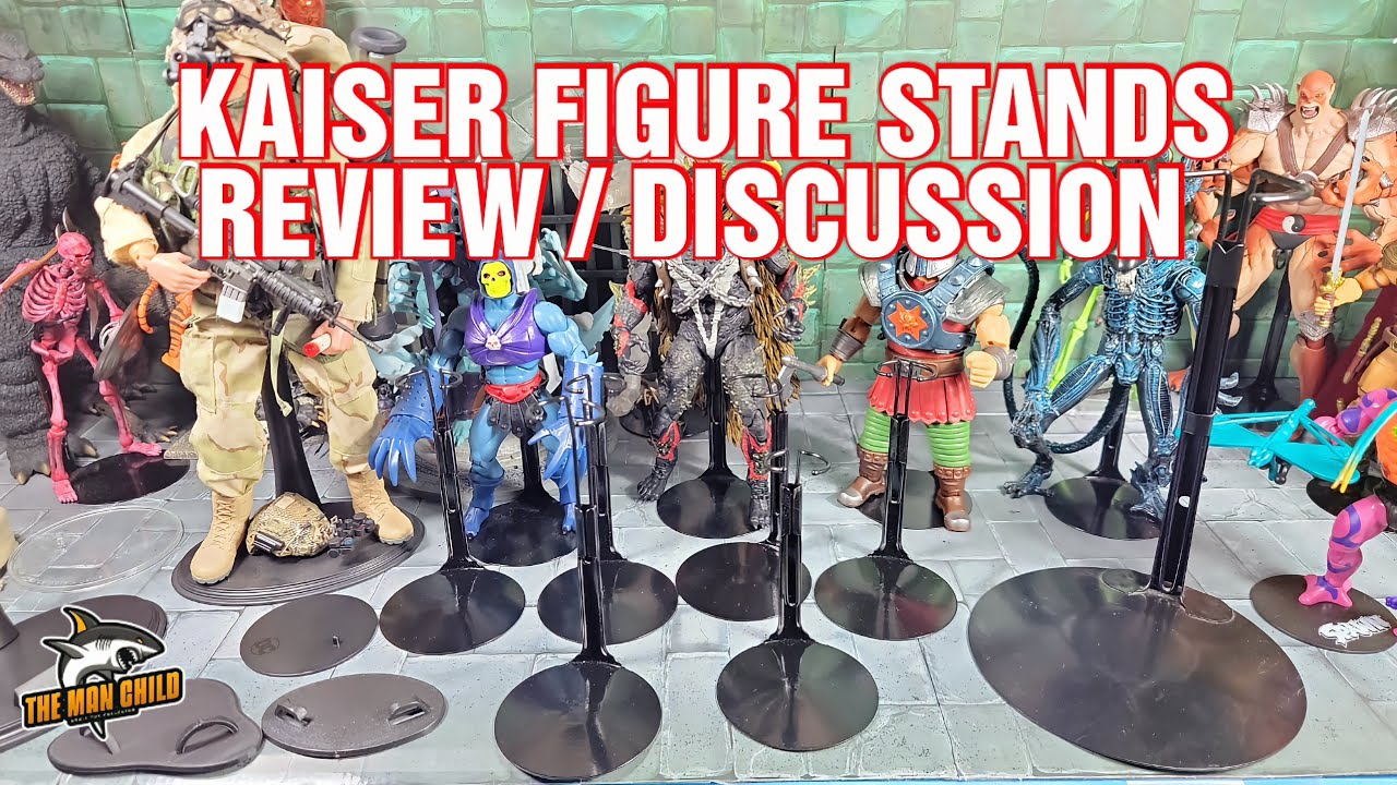Action Figure Kaiser Stands Review and Discussion!
