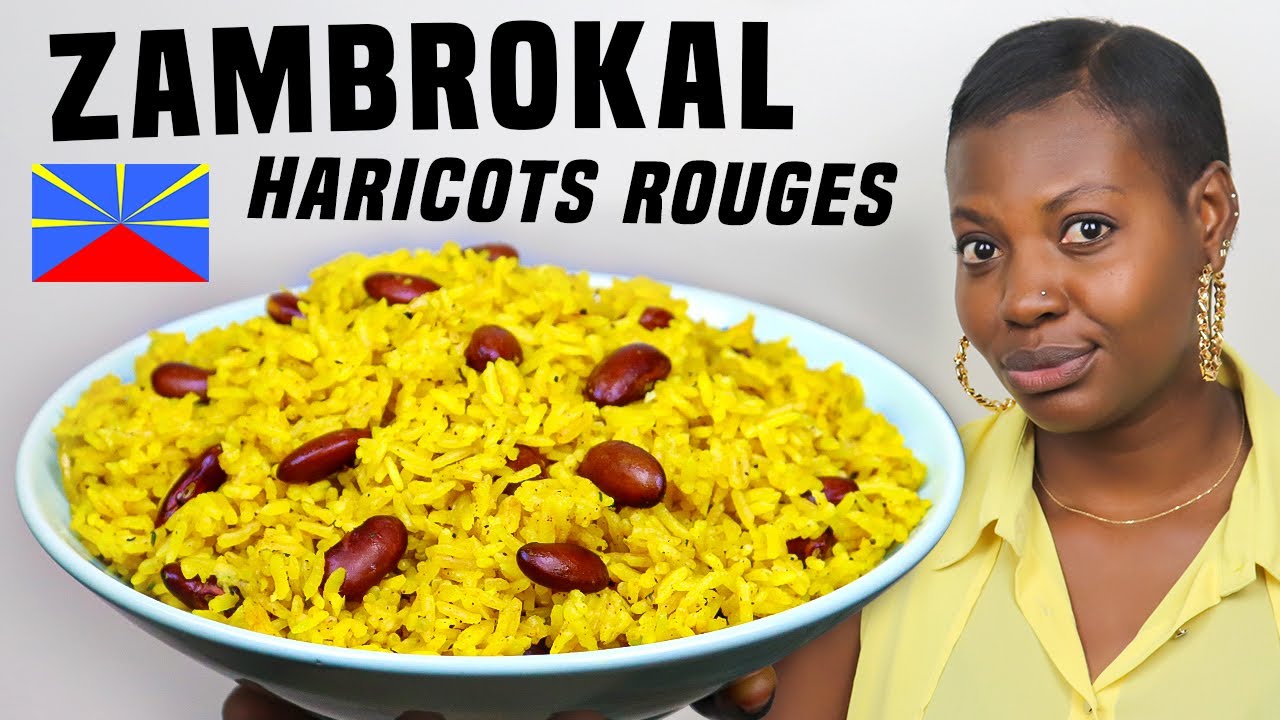 ZAMBROKAL 🇷🇪 (Riz aux Haricots Rouges comme à la Réunion) Cuisine Réunionnaise ZEMBROKAL