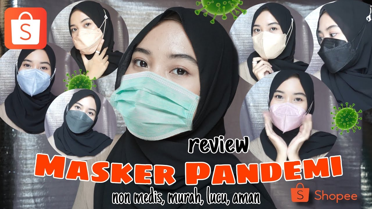 MASKER PANDEMI SHOPEE HAUL | #racunchan eps.1