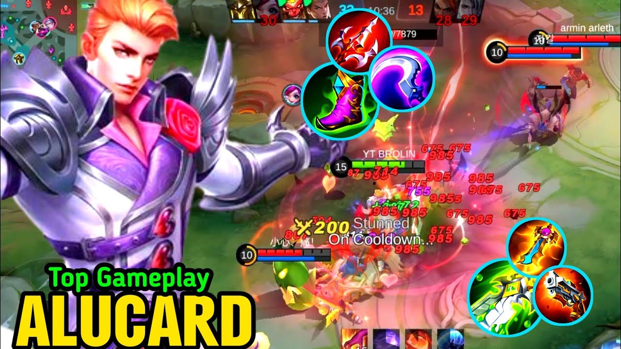Alucard Best Build High Damage / Build Top 1 Global Alucard ~ Mobile Legends √