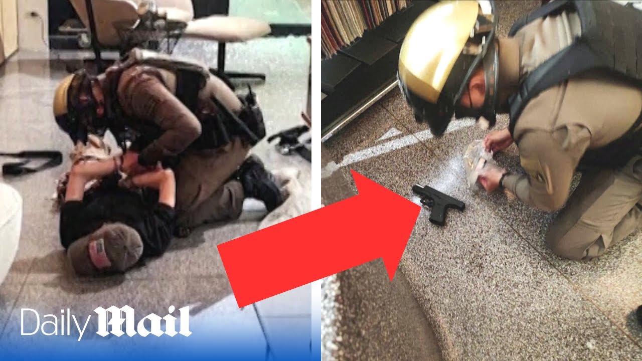 14-year-old schoolboy arrested for allegedly shooting three people dead in Thailand shopping mall
