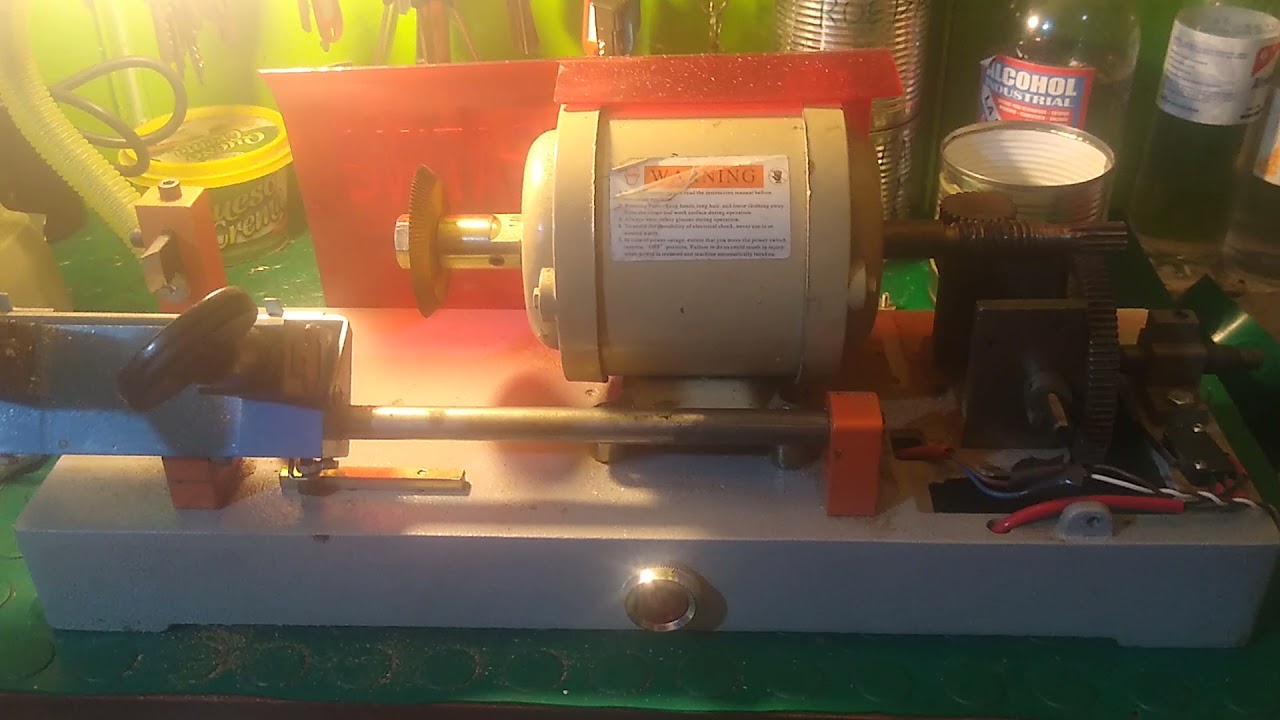 Maquina para copiar llaves 468A modificaciones 1ra parte