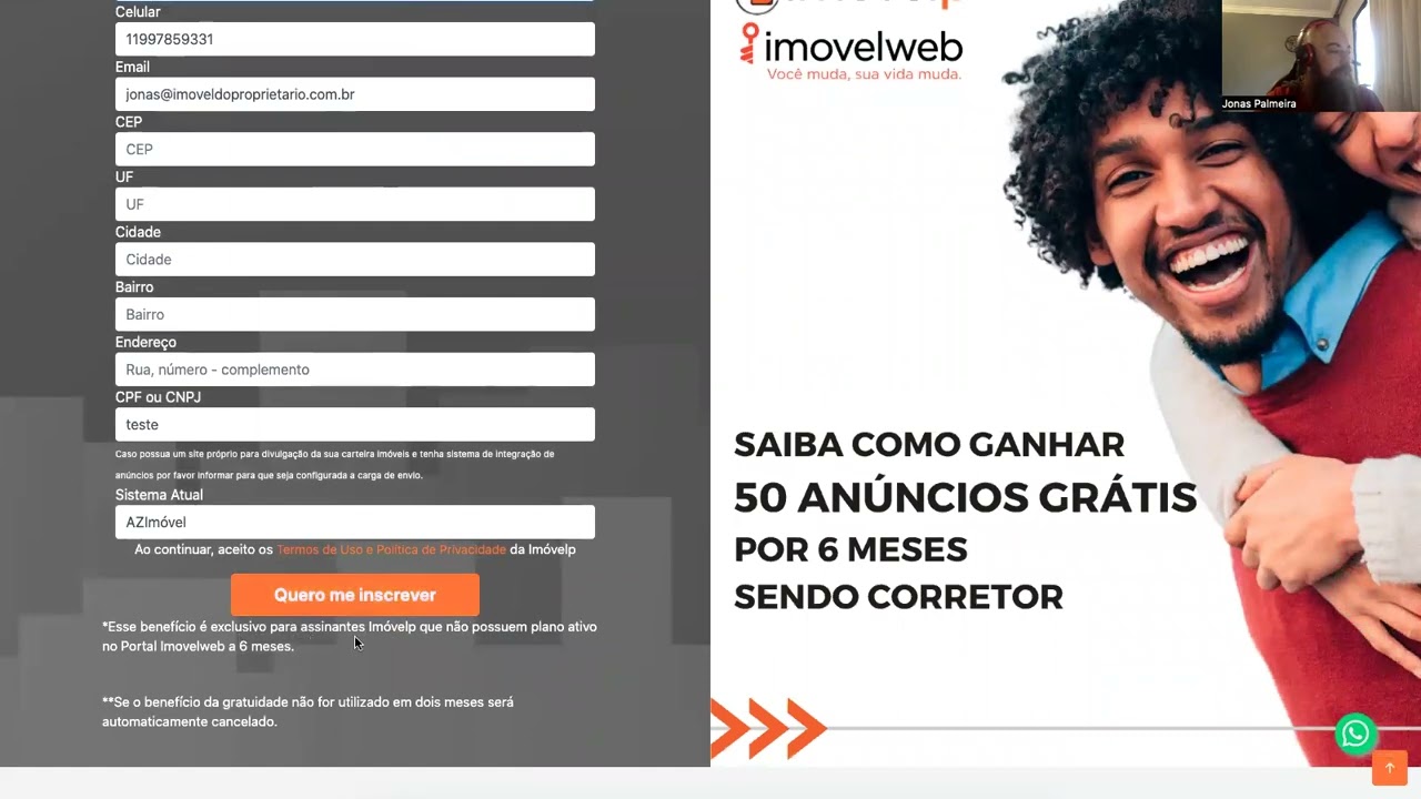 Como funciona a integra&ccedil;&atilde;o gratuita entre Im&oacute;velp e Imovelweb