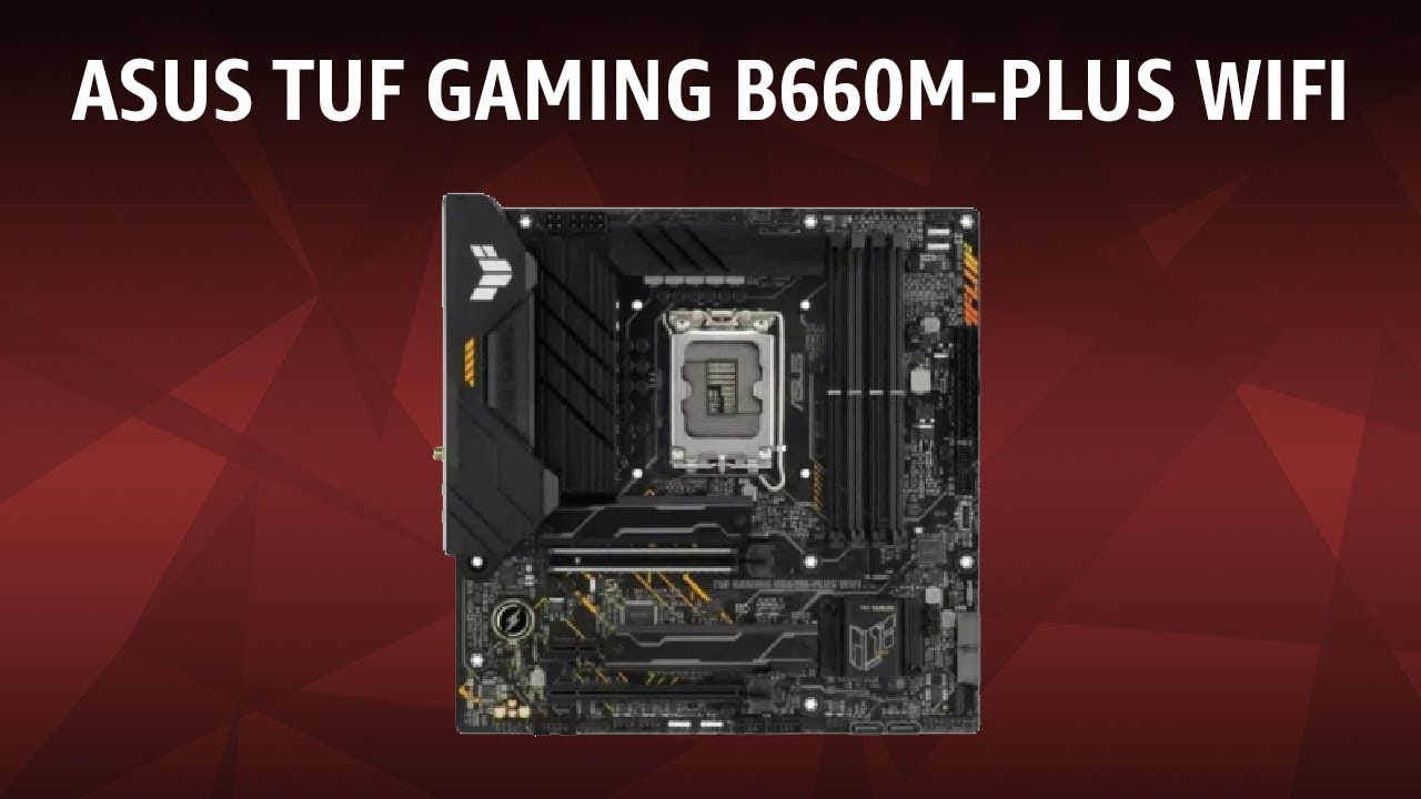 Материнская плата ASUS TUF GAMING B660M-PLUS WIFI