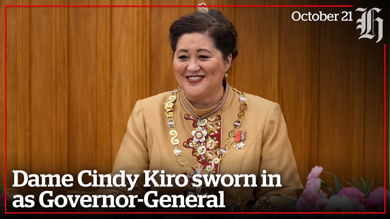 Dame Cindy Kiro sworn in as Governor-General | nzherald.co.nz