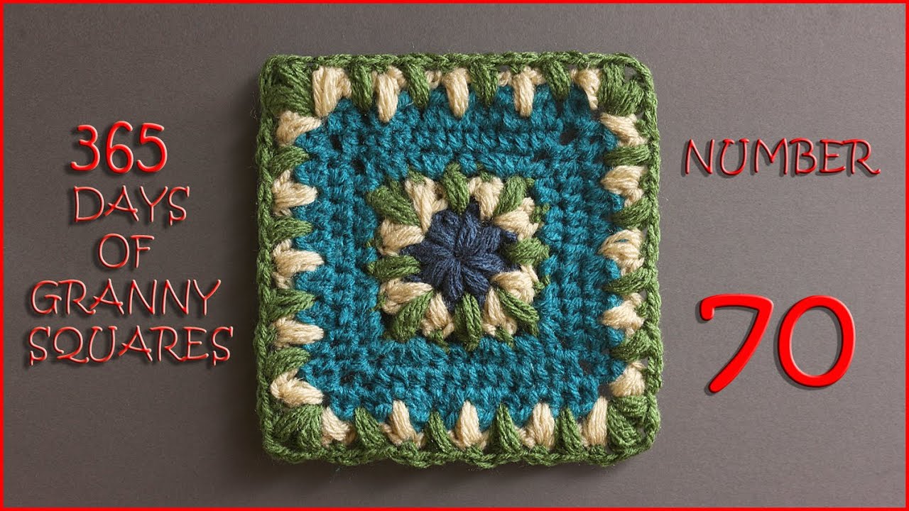 365 Days of Granny Squares Number 70