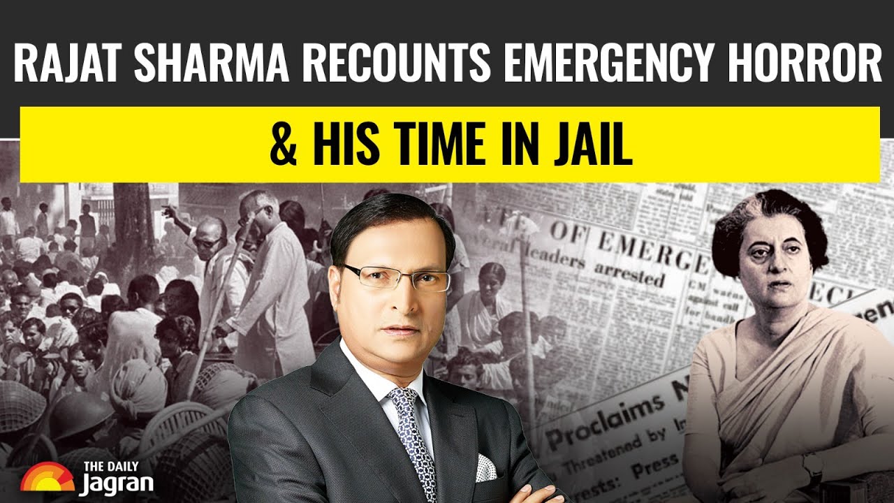 Journalist Rajat Sharma Recounts Indira Gandhi Imposed Emergency Horror