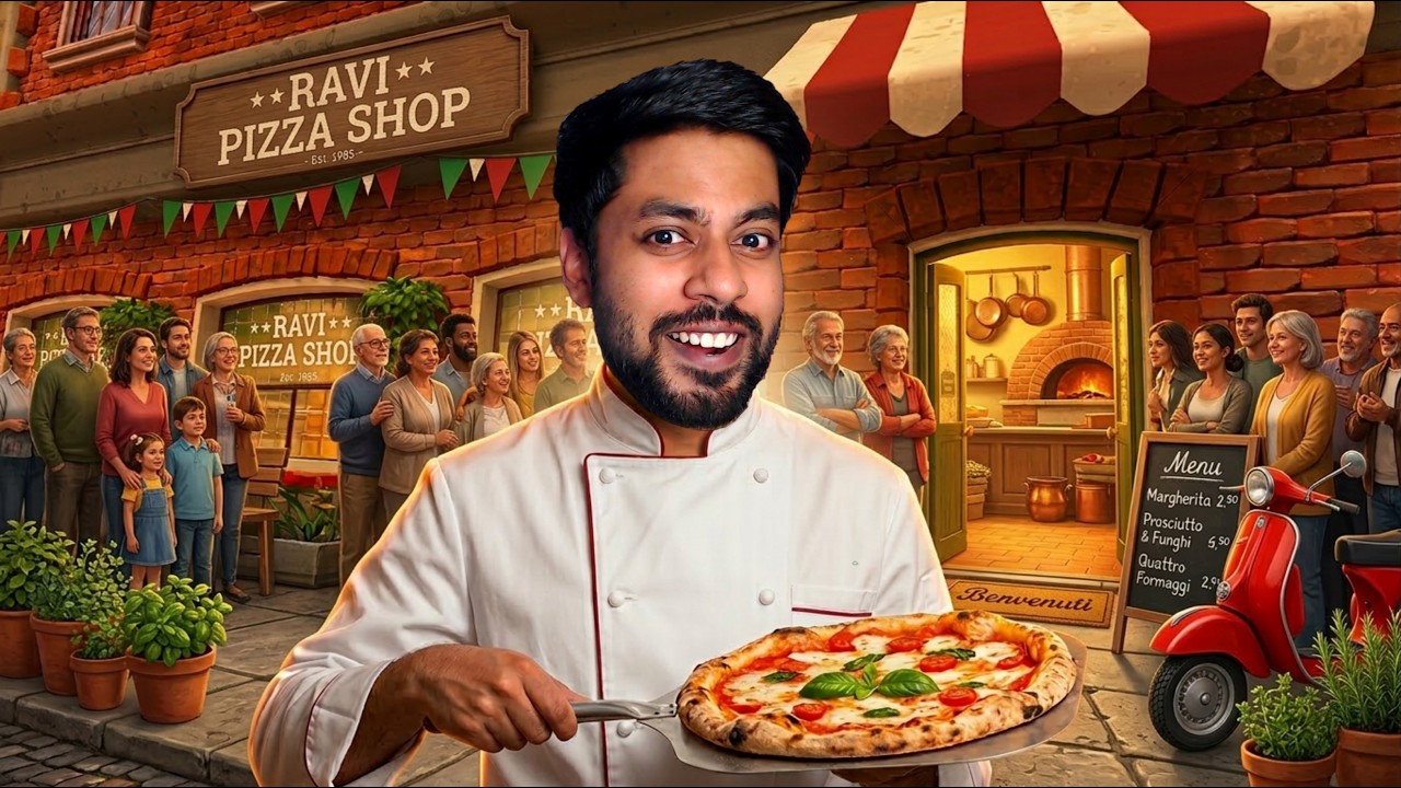 I OPENED A PIZZA SHOP FOR 24 HOURS ! Pizza slice gameplay | Mr IG
