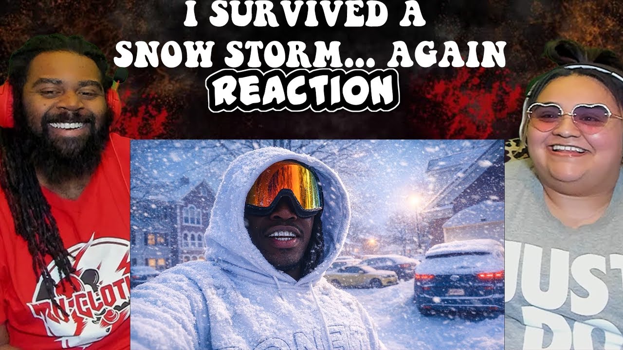 Davo Migo - I SURVIVED A SNOW STORM... AGAIN | REACTION