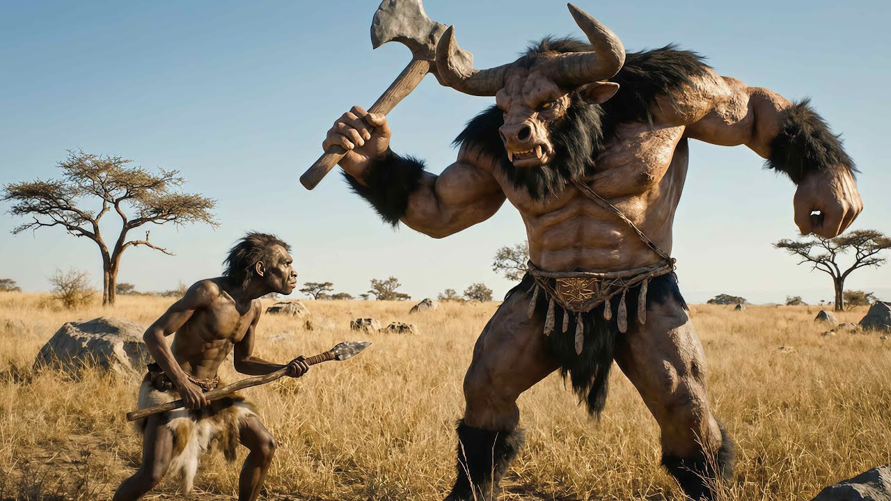 Ancient Survival Story | The Moment a Giant Minotaur Turns Violent