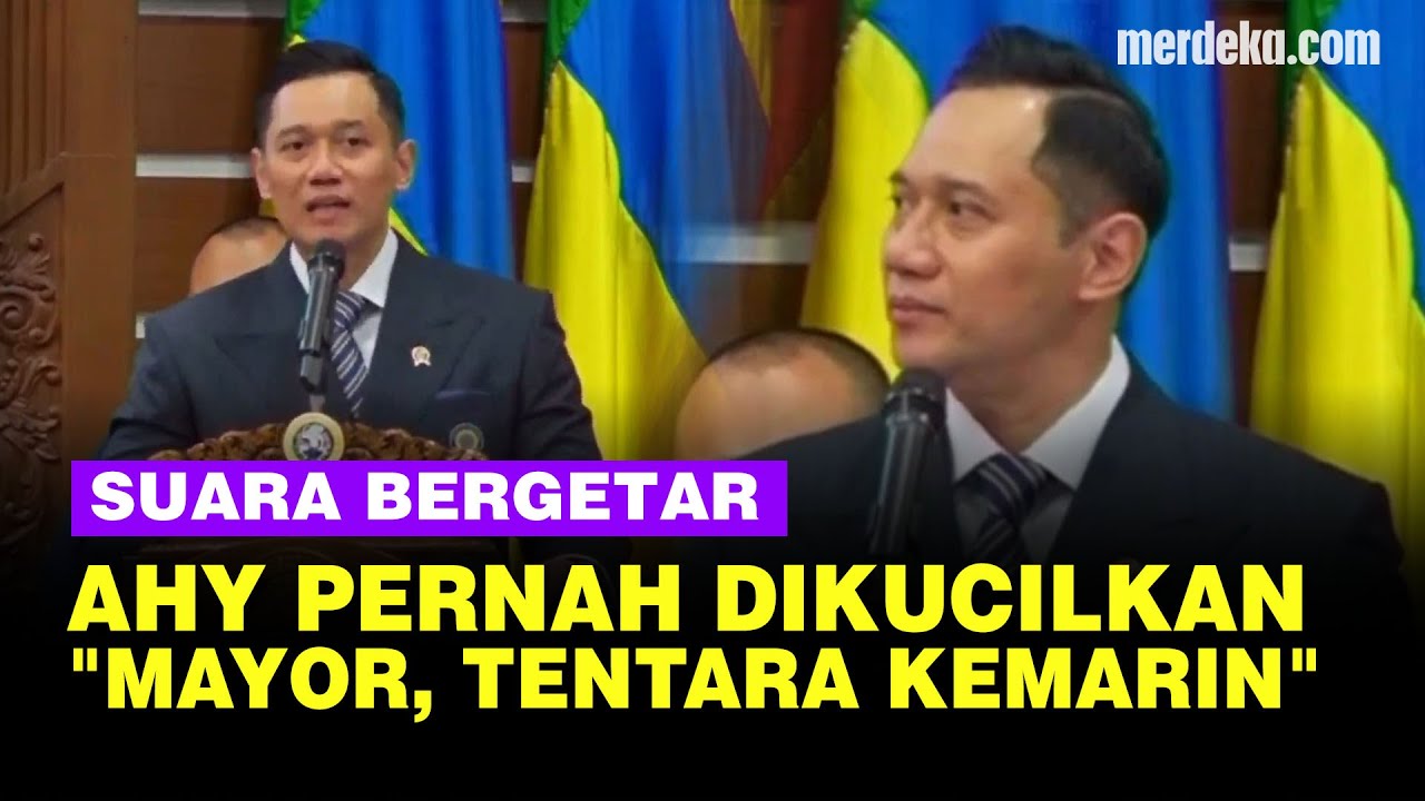 Suara Bergetar AHY Lulus Cumlaude, Pernah Dikucilkan: Cuma Mayor Tentara Kemarin