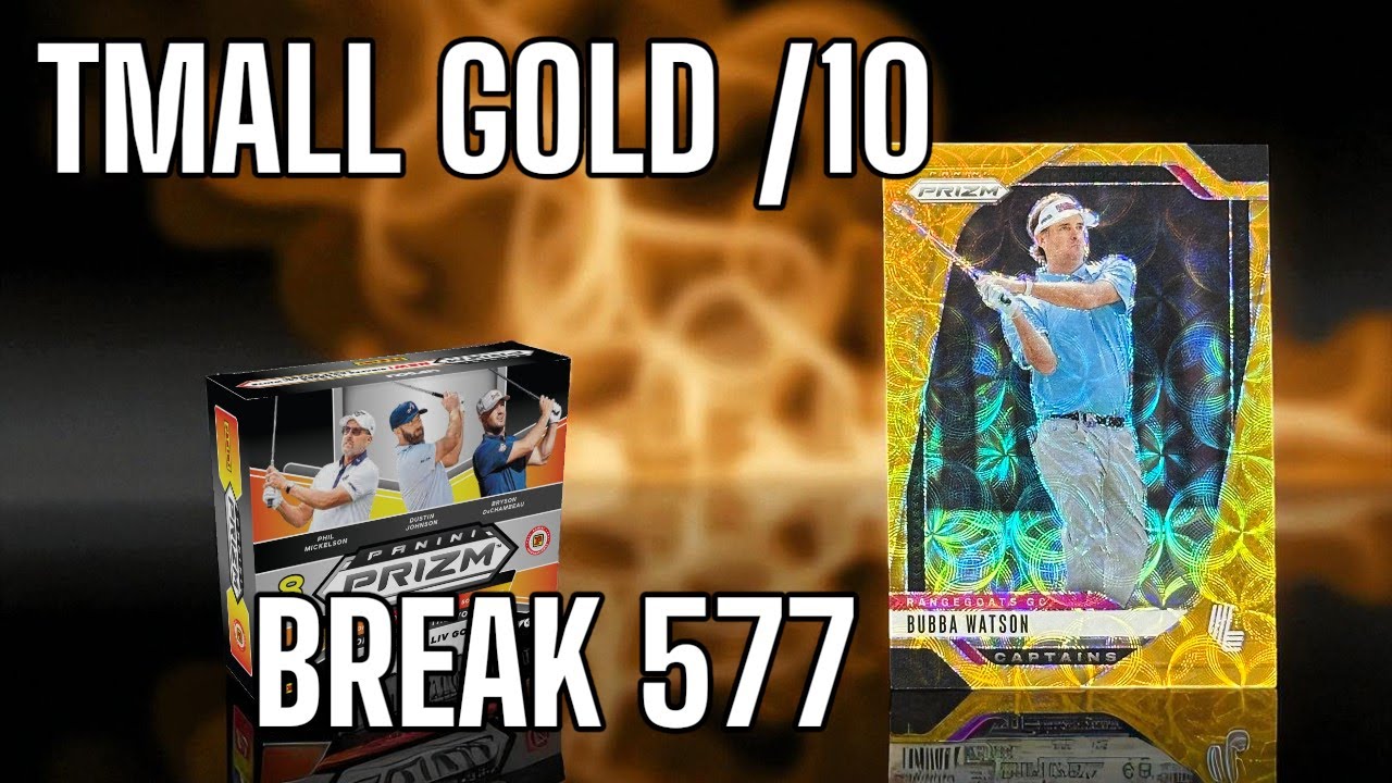 Ripping the BRAND NEW LIV Golf International Box🏌️&zwj;♂️⛳ Break 577 - 2025 Prizm LIV Golf FOTL Break