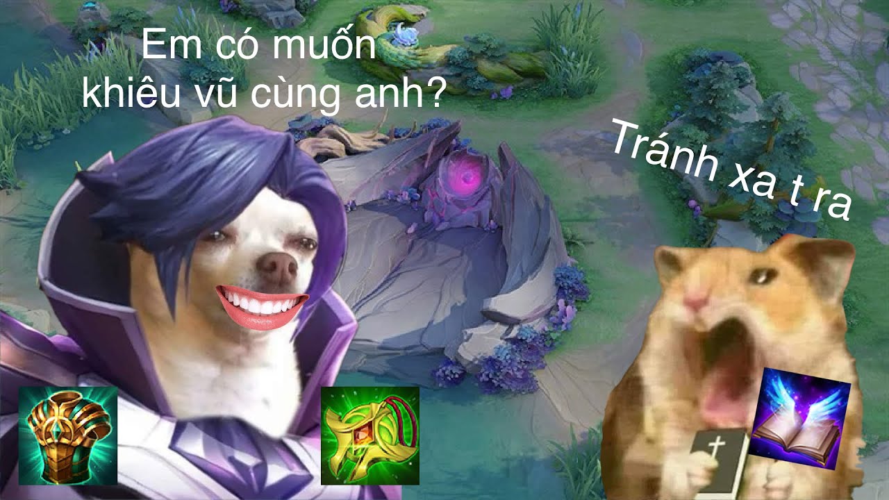 Chơi game bằng não: Vấn đề khi lên đồ giảm hồi máu.