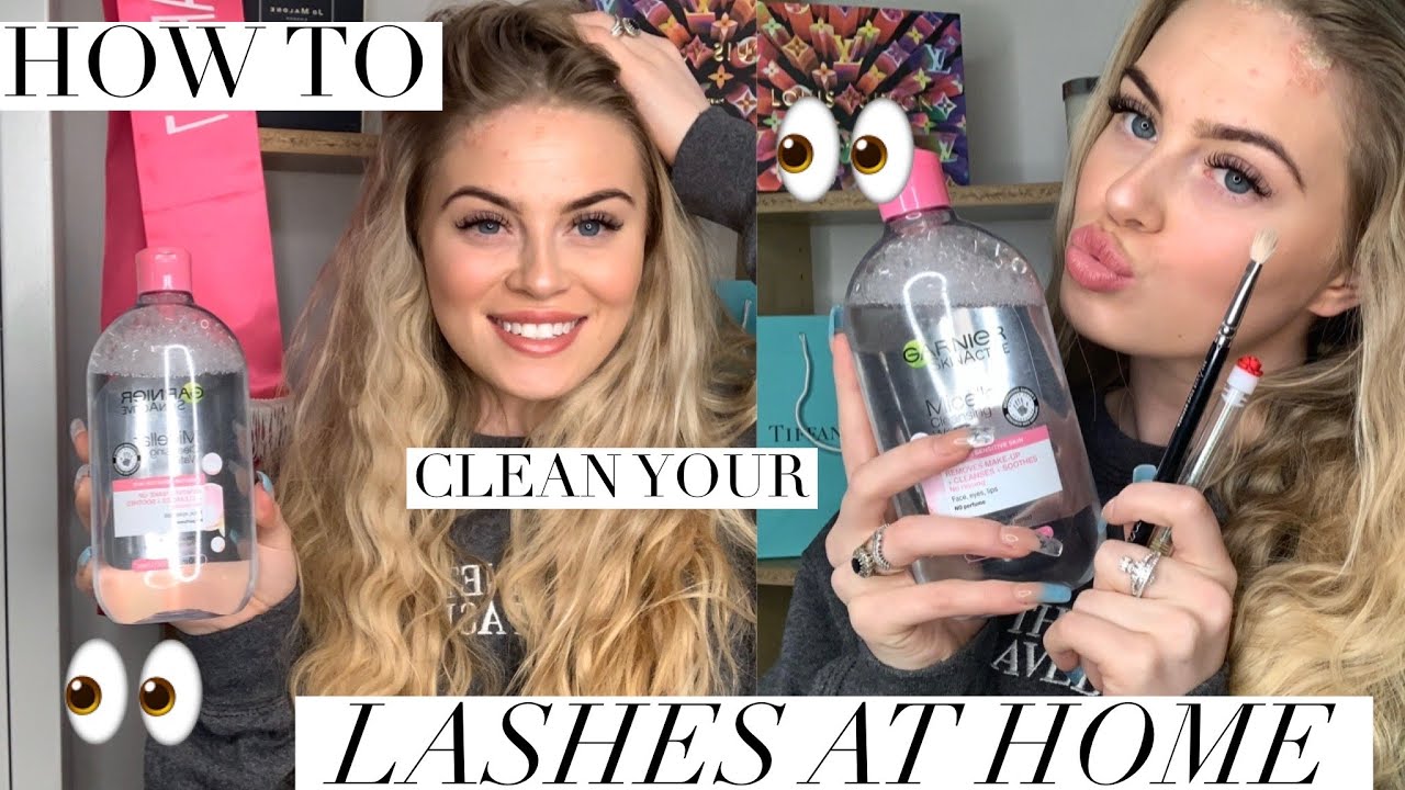 HOW TO CLEAN YOUR LASHES AT HOME | LASHULA-LASHES
