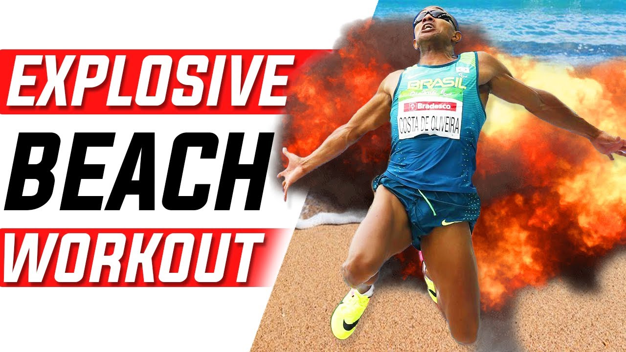 Explosive BEACH Workout For ATHLETES!