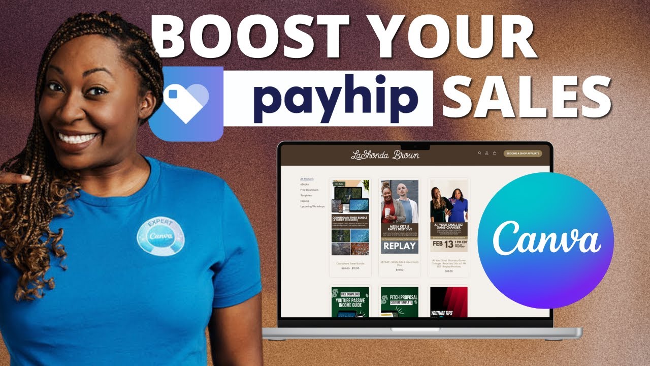 Как CANVA увеличила мои продажи PAYHIP